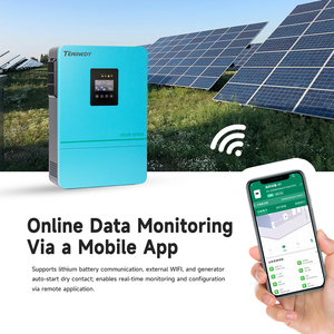 Terinedy 3.6KW 5.5KW 6.2KW Dual Output on 0ff Grid <b>Solar</b> 24v 48v With MPPT <b>Charge</b> <b>Controller</b> Hybrid - Product Image 5