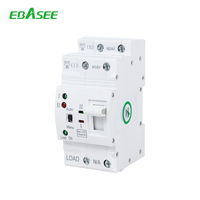 Nouveau Commutateur de Transfert Automatique (ATS) EBASEE IEC Compact 6A-63A 2P 4P sur Rail DIN Classe PC