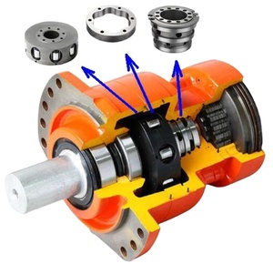 MS250 động cơ <span class=keywords><strong>Piston</strong></span> xuyên tâm động cơ thủy lực phụ tùng thủy lực - Product Image 1