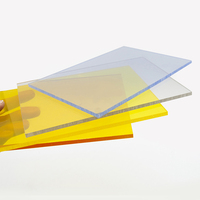 Plaque en PVC rigide transparente épaisse Ocan, densité 1,37 g/cm3, 1220*2440 mm, service de découpe, certifiée ISO9001/REACH, sur mesure