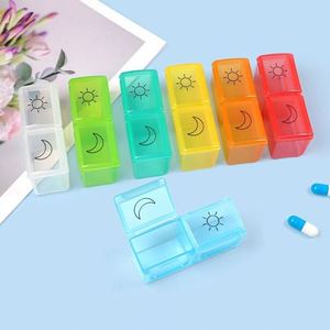 Factory Supplier's New <b>Mini</b> Plastic One-Day Pill <b>Box</b> Travel <b>Storage</b> Medicine Case for Promotional Pill Boxes - Product Image 3