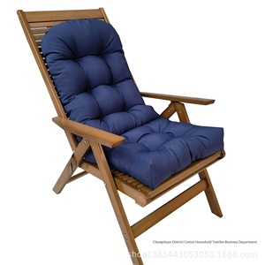 Coussin <span class=keywords><strong>de</strong></span> chaise Adirondack pliable imperméable et anti-UV pour jardin/terrasse, une pièce, dossier haut, usage extérieur, 100 % polyester - Product Image 3