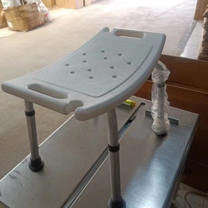 Chaise de bain médicale réglable pour personnes âgées, antidérapante, pour femmes enceintes, handicapées, tabouret de <span class=keywords><strong>douche</strong></span>, siège de toilette, banc - Product Image 5