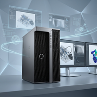 Ordinateur de bureau de précision T7960 Workstation Tower avec processeur Intel Xeon W 4,8 GHz, mémoire DDR5 ECC 2 To, idéal pour l'analyse de données et l'IA
