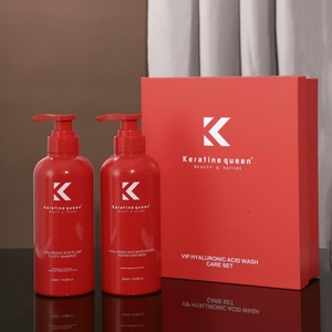 Masque capillaire à l'acide hyaluronique de haute qualité en gros, OEM, avec shampoing, traitement bio à marque privée - Product Image 2
