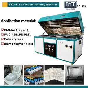 Máquina termoformadora de plástico ABS acrílico precio para bloques de signos formador de vacío industrial