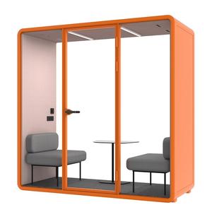 Cabina Modular Insonorizada para Reuniones en Salas de Exposiciones, de Uso Temporal - Product Image 6