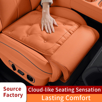 Coussins de siège auto avec repose-jambes ; les repose-jambes en mousse à mémoire de forme offrent un bon soutien et soulagent la fatigue du conducteur lors des longs trajets.