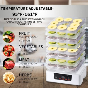 Giá Rẻ Giá Nhà Sử Dụng Rau Trái Cây Cá Thịt Dehydrator/Con Chó Snack Khô Máy - Product Image 4