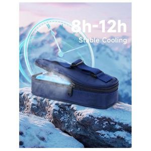 For Bestseller Polyester Insulin Cooler Bag with Protective Ice Pack Portable Insulin Storage Case Medicine Refrigeration Box - Product Image 5