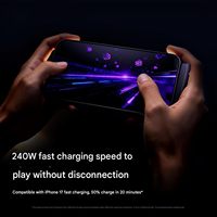 Câble de charge invisible 2-en-1 avec support multi-angles réglable Type C, câble de charge rapide 240W 5 pieds