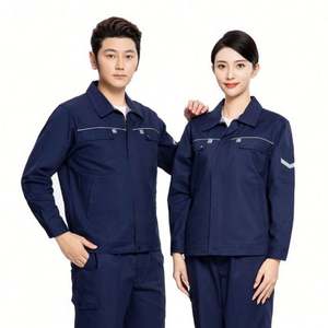 Diseño de Uniformes de Trabajo Personalizados al por Mayor con Logotipo, Ropa de Protección Mecánica Multiusos, Chaqueta y Pantalones de Trabajo - Product Image 5