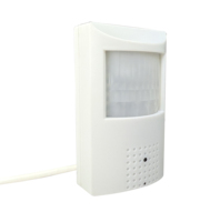 8MP PoE bekabelde Pir verborgen beveiligings-IP-camera, detectie van menselijke beweging, ingebouwde microfoon, op afstand bekijken P2P, 8mp 3,7 mm pinhole-lens, bekabeld