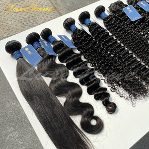 Faisceaux de cheveux vierges longs de 30 pouces 8a, extension de cheveux humains bouclés en vrac de cheveux vierges bruts de donneur unique pour femmes - Product Image 4