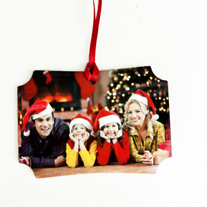 Pendentif de sapin de noël à sublimation de <span class=keywords><strong>Berlin</strong></span>, ornement de noël personnalisé - Product Image 3