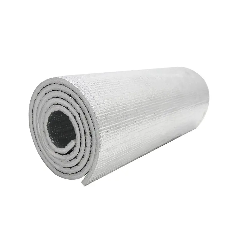 2023 Aluminium folie Waffel gitter Polyethylen schaum material Wärme folien beschichteter Schaum Wärme dämm folie Gebäude dach Dachboden