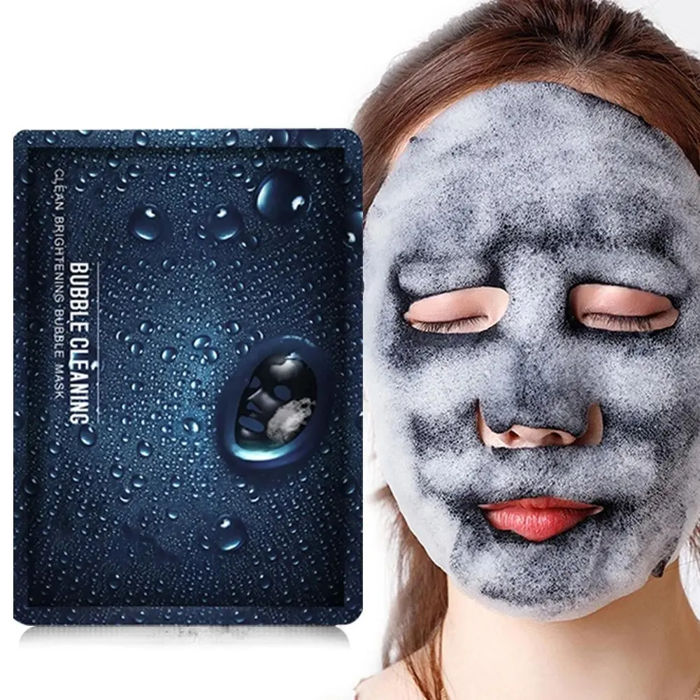 OEM/ODM hot sale supplies new bubble face sheet moisturizer whitening korean cosmetics beauty skin care anti aging sheet mask