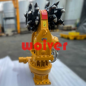 Mesin penggali batu <span class=keywords><strong>Mini</strong></span>, pemotong Drum berputar 360 derajat untuk 2 Ton suku cadang mesin konstruksi ekskavator - Product Image 3