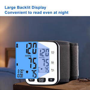 पोर्टेबल कलाई रक्तचाप की निगरानी निर्माता Tensiometro कलाई Sphygmomanometers डिजिटल - Product Image 4