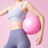 Ensemble de bandes de résistance Pilates avec ballon et anneau de résistance pour les hanches, les fessiers, le gainage et le remodelage corporel
