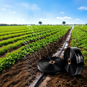 Tuyau d'irrigation PE 40 mm, rouleau de 100 m, tuyau micro-pulvérisateur en polyéthylène pour système d'irrigation des terres agricoles avec une couverture de brume douce et uniforme - Product Image 1