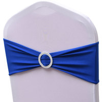 Ceinturage élastique en spandex pour chaise, ceinturage décoratif, pas cher, pour anniversaire, pcs