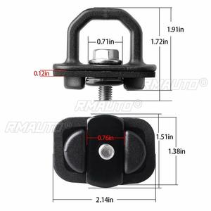 <b>Car</b> Truck Bed Side Wall Anchors Tie Down Anchors <b>Hook</b> Ring for Chevy SilveradoGMC Sierra 2007-18 Chevy Colorado GMC Canyon - Product Image 4