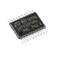 Microcontrolador STM32F030F4P6 de 32 Bits para Cortex-M0 con Memoria Flash de 16KB, Paquete 20-TSSOP - Componentes Electrónicos