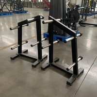 Support de rangement pour plaques de musculation robuste, organisateur de plaques de poids pour salle de sport commerciale