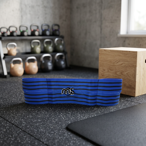 Correas de Tobillo para Levantamiento de Pesas MAS - Material de Poliéster/Nailon/Neopreno/Goma, Fáciles de Usar para Fisicoculturismo, Fitness, Press de Banca y Entrenamiento de Fuerza - Product Image 2