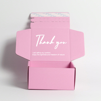 Boîte d'expédition personnalisée en carton ondulé gaufré avec revêtement UV, bande déchirable, impression et fermeture autocollante pour articles de boisson avec logo