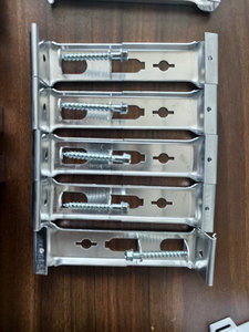 Supports de fixation dissimulés pour gouttières de pluie, crochets de type K, supports de gouttière dissimulés en aluminium 5 <span class=keywords><strong>ou</strong></span> 6 pouces - Product Image 2