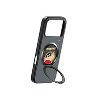 Coque de téléphone à écran intelligent DIY avec support magnétique pour iPhone 17 Pro Max