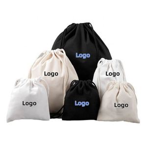 Sac à poussière à double cordon de serrage en non-tissé, imprimé avec logo personnalisé, motif lettres, toutes couleurs disponibles, pour rangement - Product Image 1