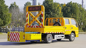 80K Municipal Road Maintenance Safety Truck JMC 4x2 Anti-collision Buffer TMA Crash Attenuator Vehicle - Product Image 4