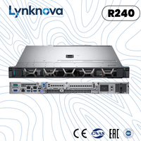 Servidor en Rack PowerEdge R240 1U de Nivel Básico para Pequeñas y Medianas Empresas, Procesador Intel Xeon E-2200/E-2100