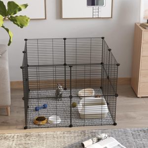 Di alta qualità su misura facilmente assemblato in metallo piccolo animale gabbia pannelli per interni - Product Image 4