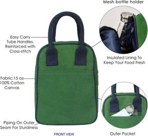 2024 Custom Logo Large Insulated <b>Lunch</b> <b>Bag</b> Eco Insulated <b>Lunch</b> <b>Bag</b> Women, Work <b>Lunch</b> <b>Box</b> for Men, Adults - Product Image 5