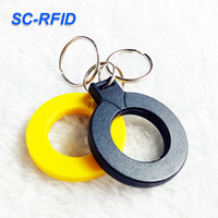 Porte-clés RFID programmable multicolore TK4100 ABS, clé passive, porte-clés RFID pour la sécurité des appartements, des bureaux et des portails