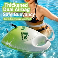 Bouée de natation gonflable épaissie pour adultes en eau libre, flotteur de sécurité à remorquer, sac étanche à bulles, dispositif d'entraînement à la natation