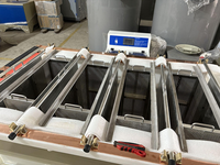 Machine de déplacquage de l'argent XHF avec moteur PLC et pompe pour l'électrolyse des déchets de cuivre, fer et acier inoxydable, pour l'élimination de l'argent par électrolyse