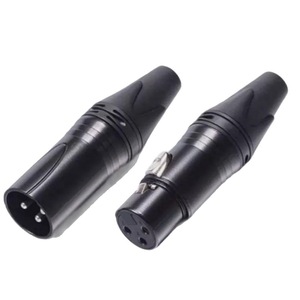 Connecteur XLR 3 broches mâle et femelle, prise audio 6 mm, micro suspendu en ligne - Product Image 4