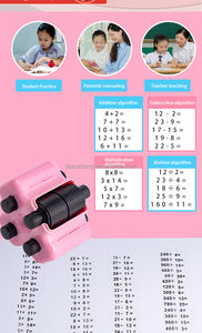 Timbre jouet pour enfant Quatre en un Addition Soustraction à moins de 1000 élèves Math Practice <span class=keywords><strong>Questions</strong></span> Digital Roller Stamp - Product Image 5