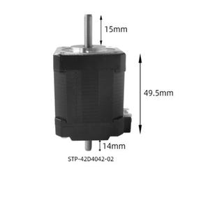 Motor Shinano Kenshi STP-42D4042 de 1.8 Grados/paso y 0.53 Nm, NEMA17, para Robot de Fresado - Product Image 1