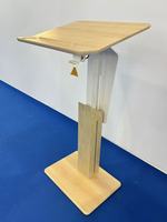 Pupitre réglable, Plateforme de présentation, Podium de classe, Table de présentation moderne et minimaliste, Support pour formations et réunions