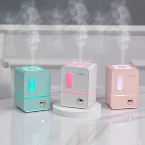 Difusor ultrasónico de aroma de aceite esencial USB de gran volumen de niebla con luz nocturna para aromaterapia para el hogar y el dormitorio del hotel - Product Image 1