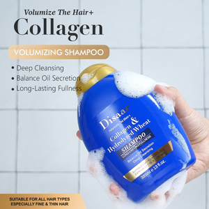 Shampooing volumisant au collagène pour cheveux Shampooing à la biotine Hydrolysé Équilibre du blé Sécrétion d'huile volumateur Plénitude Shampooing pour cheveux bio - Product Image 3