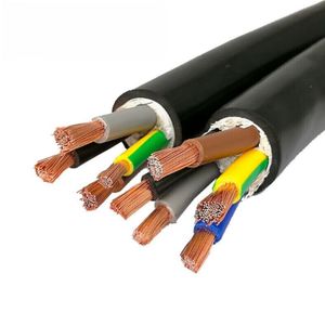 Câble électrique de 18 AWG, 100 pieds, 3 conducteurs en cuivre avec mise à la terre, câble noir à 3 fils, cordon RVV - Product Image 4