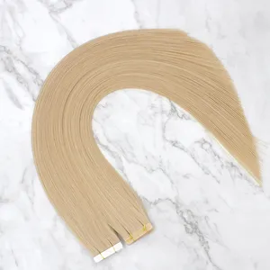 Salon Qualität Russische Jungfrau Doppel Gezogen Remy Cuitlce Asche Blonde Balayage Ombre Band In Menschliches Haar Verlängerung