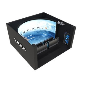 Pioneering Vision Wooden Log 3D5D7D9D Naked Eye Track Dome Motion Cinema Flying Leap Overhead Theater Equipment Source - Product Image 5